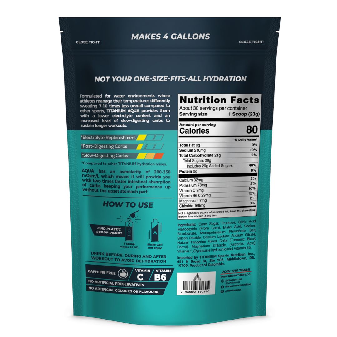 AQUA HYDRATION MIX, 24.7 Oz. Bag