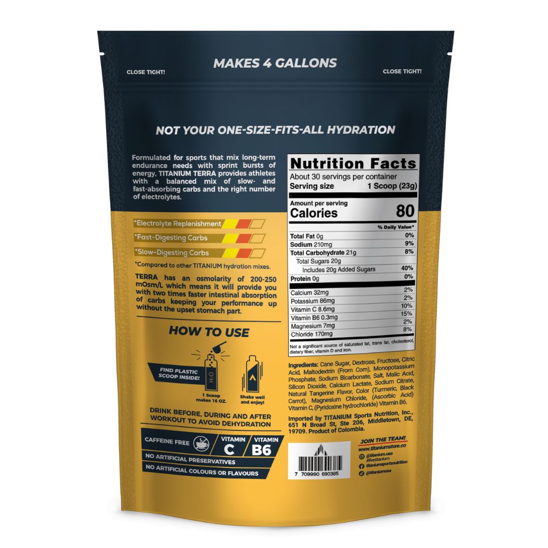 TERRA HYDRATION MIX, 24.7 Oz. Bag