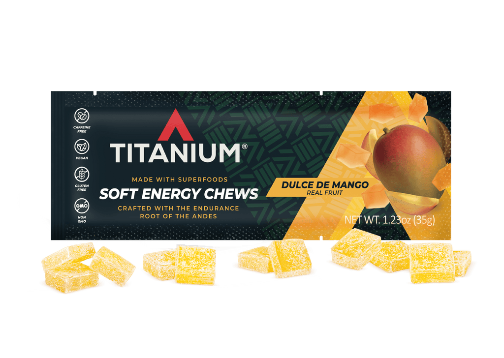 Soft Energy Chews, Dulce de Mango - US - TITANIUM Sports Nutrition