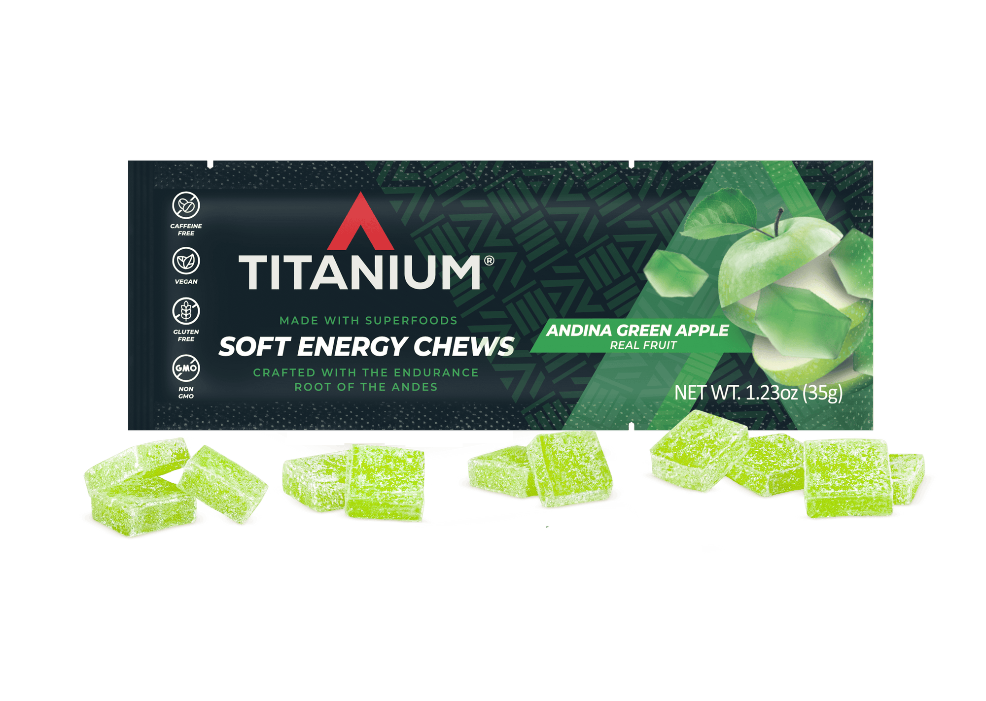 Soft Energy Chews, Selva Strawberry - US - TITANIUM Sports Nutrition