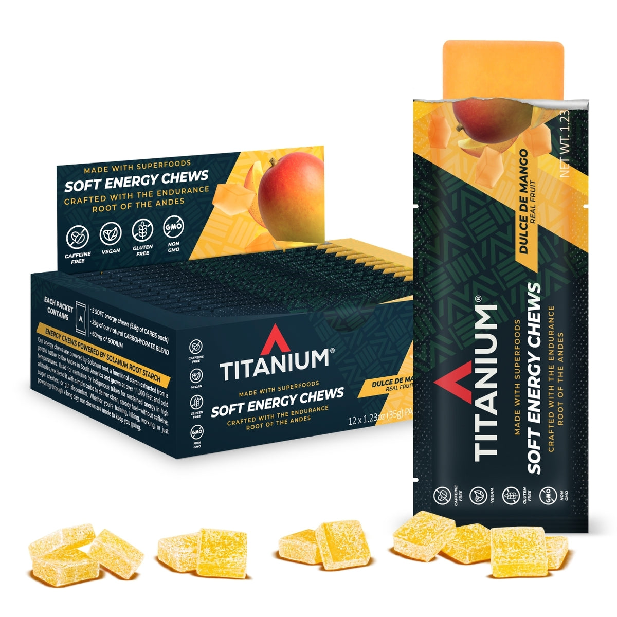 Soft Energy Chews, Dulce de Mango