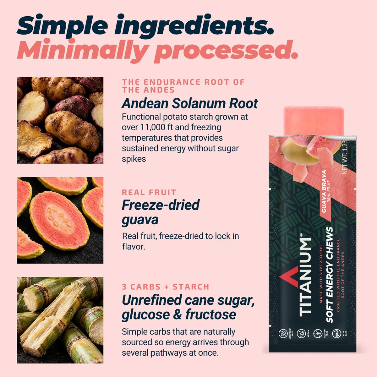 Soft Energy Chews, Guava Brava