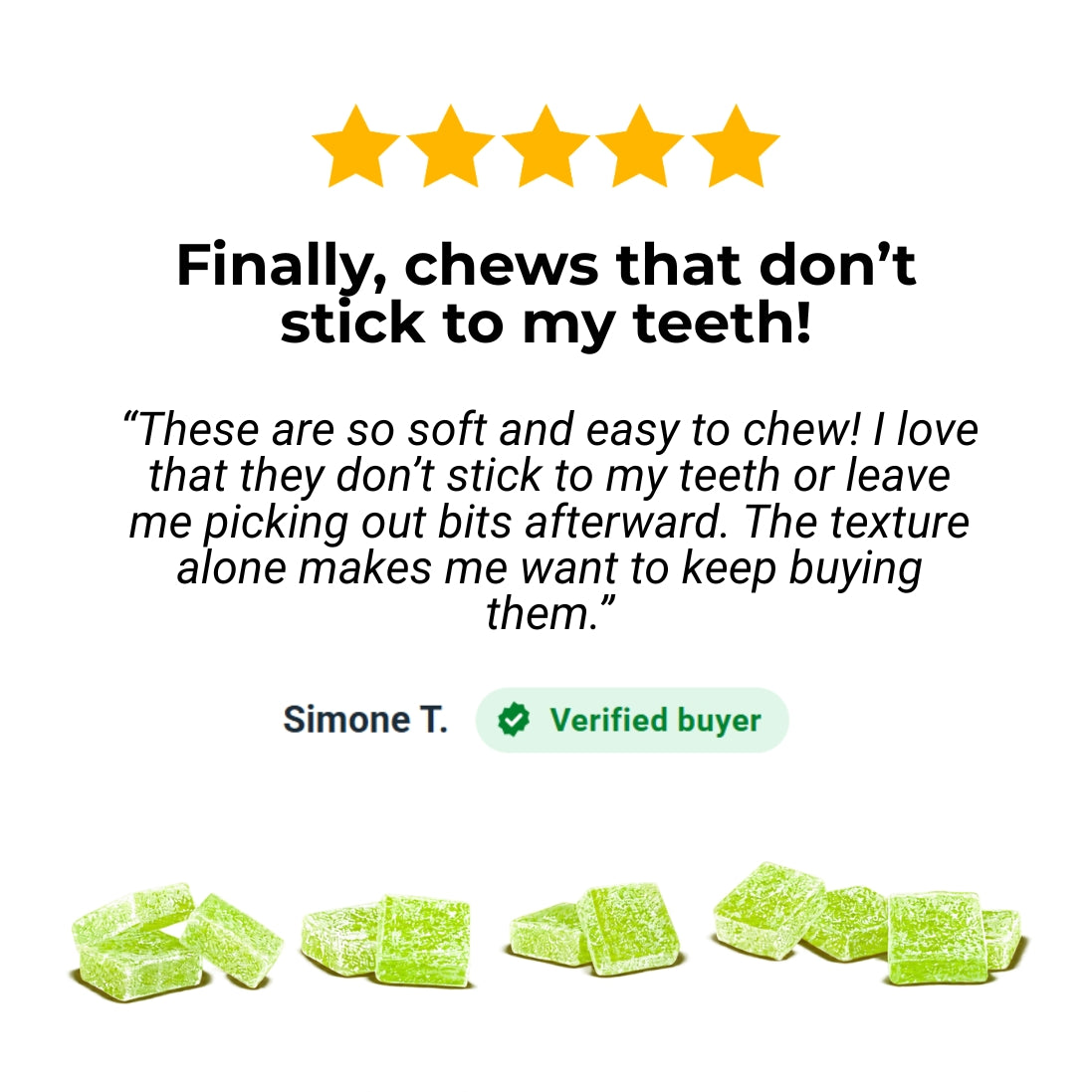 Soft Energy Chews, Andina Green Apple