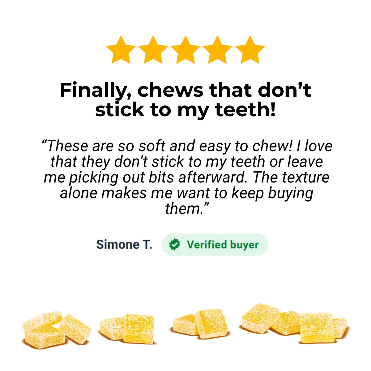 Soft Energy Chews, Dulce de Mango
