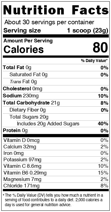 AIR HYDRATION MIX, 24.7 Oz. Bag