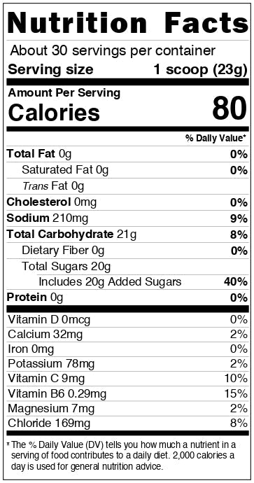 AQUA HYDRATION MIX, 24.7 Oz. Bag