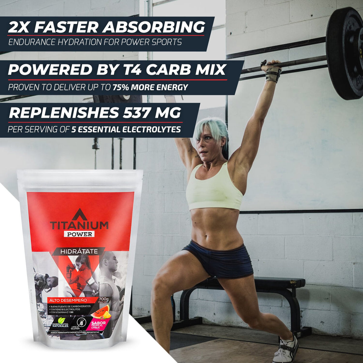 POWER HYDRATION MIX, 24.7 Oz. Bag