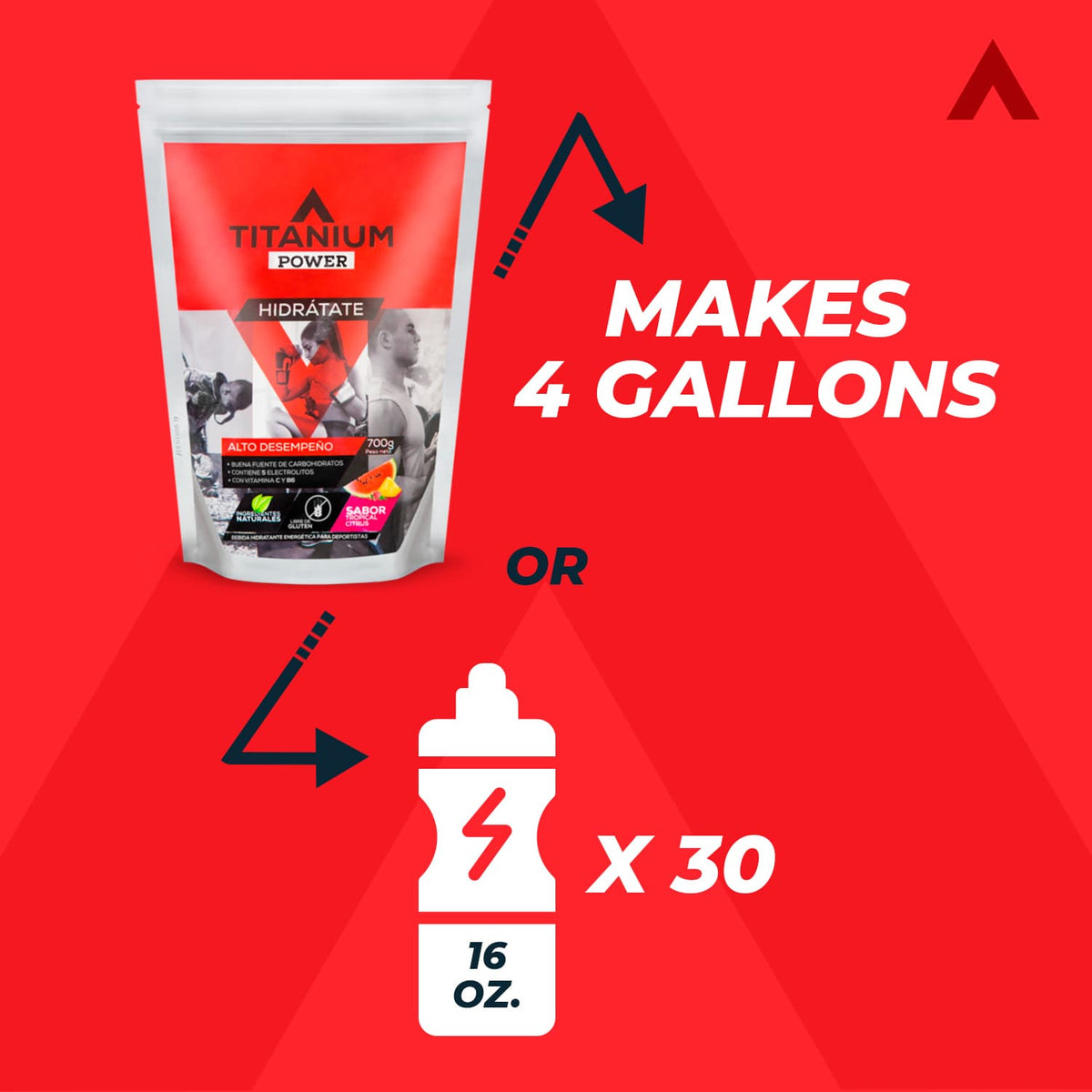 POWER HYDRATION MIX, 24.7 Oz. Bag